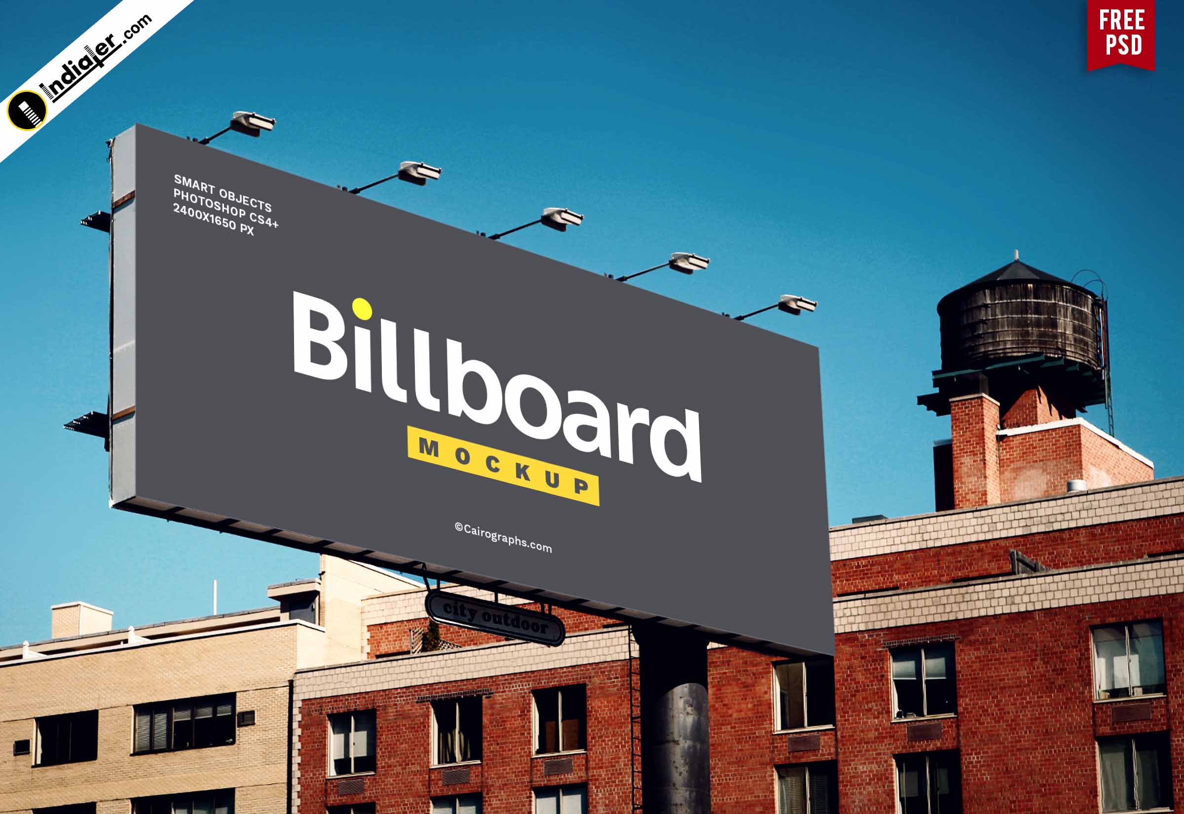 Billboards: The Banner on side by the Road