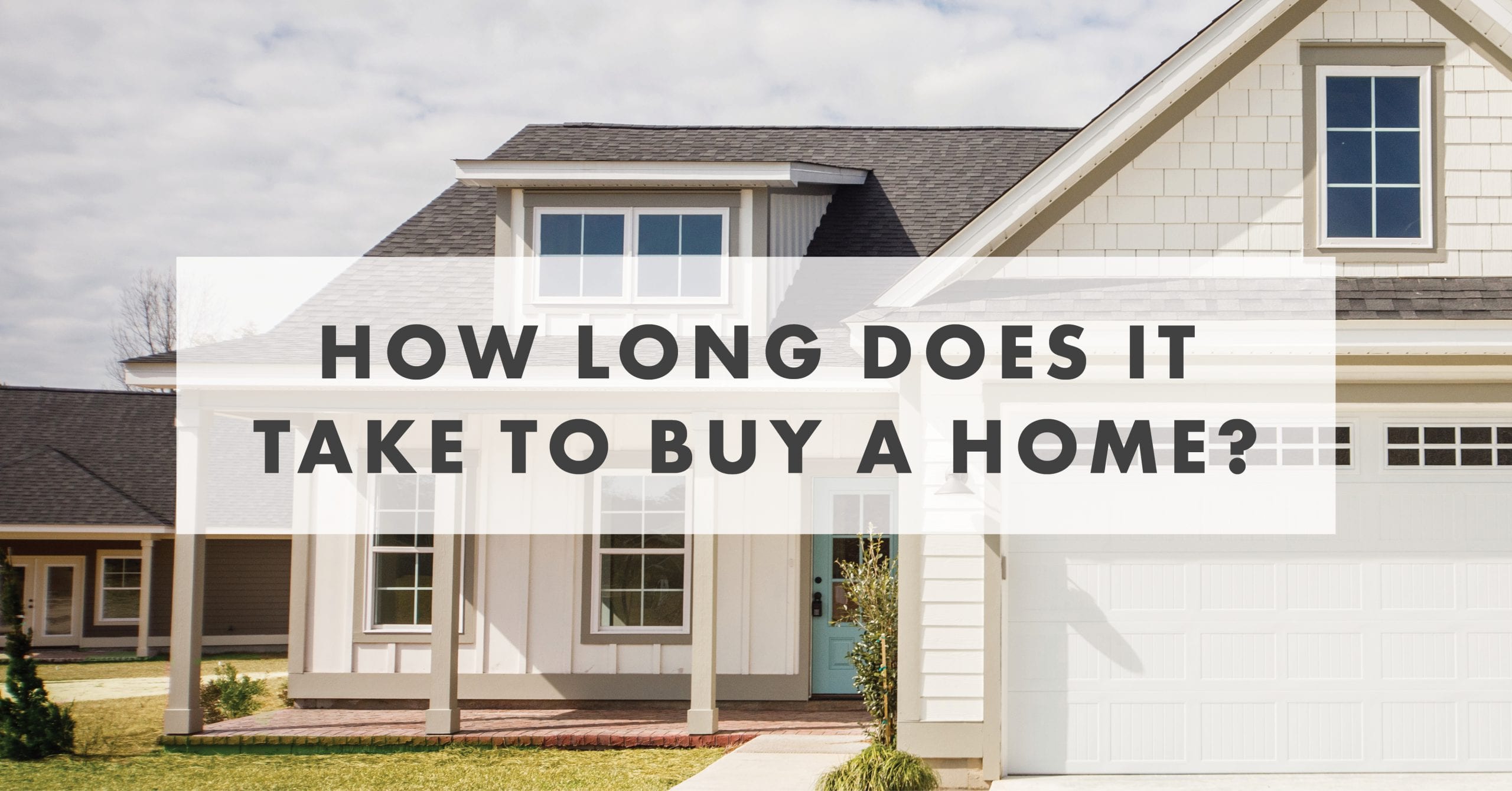 How long does it take to buy a home?